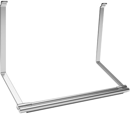 Kesseböhmer Linero Style Papierrollenhalter Edelstahloptik 352x150x260 mm | zum Einhängen Nischensystem von SOTECH