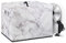 NETILGEN Meat Slicer Cover Deli Food Slicer Dust Cover Stain Resistant Washable Kitchen Appliance Protective Cover Bag with Top Handle & Pocket for Women Gift, White Marble