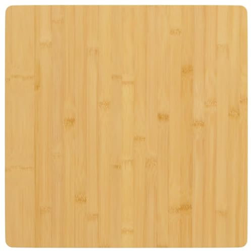 TJROO Tischplatte 60x60x4 cm Bambus Deckplatte Bambus Platte Schreibtischplatten Tischplatten Table Top Esstiach Esstischplatte Bambus Möbelplatten