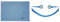 Weller T0051403699 Antistatische ESD Premium Tisch-Lötmatten Set, 900 x 600 mm, Blaue Lötmattensatz & Safeguard WL42090 ESD Spiralkabel, 2 MOhm, 10/10mm Druckknopf, 3.6m, Hellblau