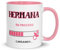 Kembilove Taza Hermana en Proceso – Regalo Original para Anunciar Embarazo – Idea Divertida para Futura Hermana – Taza Cerámica Rosa con Diseño de Carga – 350ml para Sorpresa Familiar