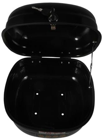 MOLUCKFU Kleine Werkzeugkiste Heckgepäckfach Motorrad Hecktaschen Motorradboxen Motorradkoffer Motorradkoffer Werkzeugkoffer Motorradgepäckkoffer Motorradgepäck Hecktasche