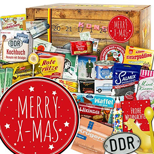 Sterne - DDR Advent Kalender - Ostpaket 2024