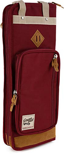 Tama TSB24WR Powerpad Designer Drum-Stick/Mallet Bag (Wine Red) - Borsa per bacchette