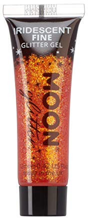 Moon Glitter Iridescent Glitter Gel, Cherry, Single, 12ml