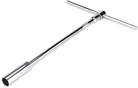 Zündkerzenschlüssel, Universal T Griff Zündkerzenschlüssel 16 mm Zündkerzen Entferner Installationswerkzeugsatz Schlüssel Schiebe T-Stange T-Griff Installer Tool Set