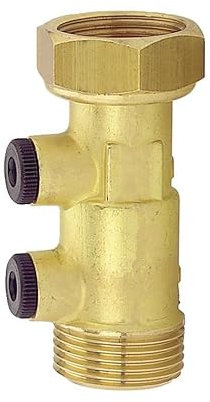 Clapet anti-pollution NF laiton - écrou M 20x27