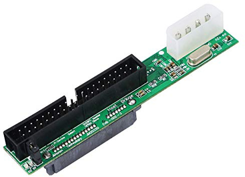 CERRXIAN SATA Female to 40 pin Male 3.5 inch IDE Adapter for PC to SATA Hard Drive Interface Adapter