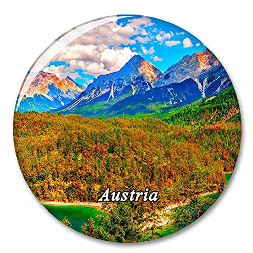 Österreich Berge Kühlschrank Magnete Dekorative Magnet Flaschenöffner Tourist City Travel Souvenir Collection Geschenk Starker Kühlschrank Aufkleber