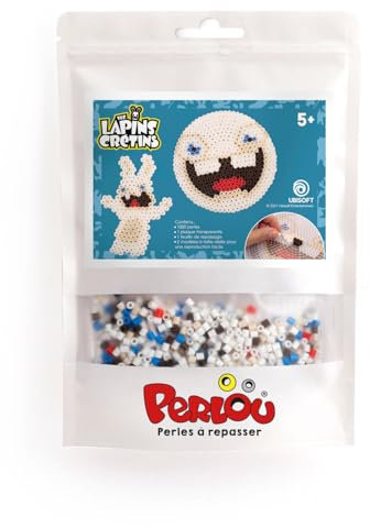 Kit perles à repasser PERLOU Lapins Crétins