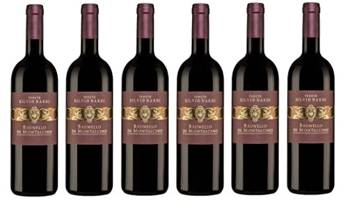 6x 0,75l - 2015er - Tenute Silvio Nardi - Brunello di Montalcino D.O.C.G. - Toscana - Italien - Rotwein trocken