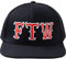 EXPRESS-STICKEREI Verstellbare Urban Basecap - Lustige Kappe mit Spruch FTW Cap Hochwertige Schildkappe - Baseball Kappe - Snapback Kappe mit Verschluss - Einheitsgröße