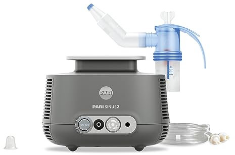 PARI SINUS2 Compact Nebuliser Machine for Adults and Kids 6+ - Home-use Compressor for The Specialised Aerosol Treatment and Relief of Acute and Chronic Sinusitis