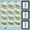 Kit de 3 rouleaux de filtre pour Bissell X7 Crosswave Pet Pro 3279 3277 3011 3055