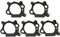 TopHomer 5 Stück Luftfilter Vergaser Dichtung Motor Luftfilterdichtung für Briggs & Stratton 272653 272653S 795629, Ersatz Vergaser-Reparatur-Set