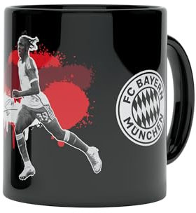 FC Bayern München Tasse Matthys Tel | Schwarz | 0,3l