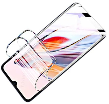 Renwox 2pcs Film Hydrogel Haute Sensibilité pour Xiaomi Redmi 13C / Redmi 13C 5G 6.74 Protecteur d'écran Transparent Flexible HD Antidéflagrant Fingerprint Unlock film Hydraulique
