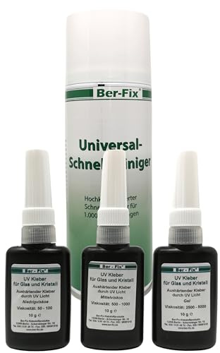 Ber-Fix Industriekleber mittelviskos 10g mit Universalreiniger | Industriekleber mittelviskos 10g mit Universalreiniger: Struktureller Allrounder für punktgenaue
