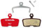 TOP BRAKE Scheibenbremsbeläge für Mountainbikes, kompatibel mit SRAM/AVID Code R, RE, RSC/Guide RE/G2 RE/DB8|Downhill, Trail Bikes|Keramikmischung, geräuschlose Option, Rot(PIN enthalten)