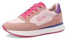 QUEEN HELENA Sneakers Casual Baskets Femmes X31-33, rose, 41 EU
