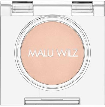 Malu Wilz Velvet Eyeshadow Nr. 04 Matt Soft Cotton - Federleichter Lidschatten wasserfest mit samtiger Textur, Multidimensionales Finish für das perfekte Augen Make-up
