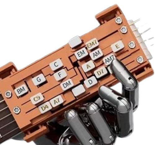 Gitarren-Akkordpresser Trainer, Anfänger Gitarren-Lernwerkzeug, Gitarrenunterricht, Übungshilfe, Gitarren-Lernhilfe, Akkord-Übungsgerät, Gitarren-Trainingshilfe, Gitarrenakkord