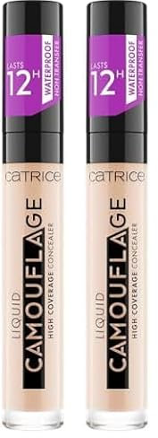 Catrice Liquid Camouflage High Coverage Concealer 001 (Packung mit 2)