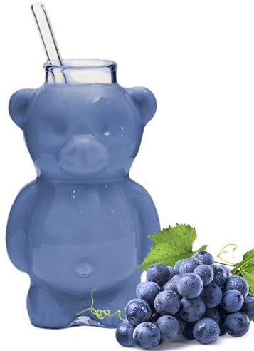 Vgvgaj Vasos de oso de café de 300 ml para jugo, oso, té, jugo, botella de café, taza de té, taza de café expreso, taza de cerveza para jugo, oso, jugo, taza de té para el hogar y bar
