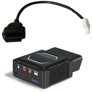 Apple iOS + Android OS - 20 pin OBD II-Adapterkabel + Bluetooth-Dongle für Tesla Model S/X (> 09/2021) (LR + Plaid)