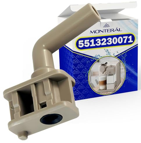 Beccuccio di Decalcificazione per Acqua Calda della Macchina Caffè per Cialde con Codice Originale 5513237791 per DeLonghi per Nespresso - Garanzia di 10 Anni - MONTERAL