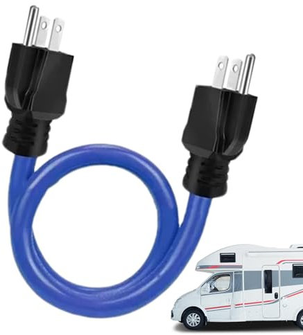 Cable de extensión macho a macho, cable de extensión eléctrico – Extensiones, suministradores eléctricos de seguridad con 3 tapones para un entorno comercial o industrial en el hogar