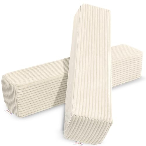 Linodino® Pommes – Spielsofa Add-ons im 2er-Set aus Schaumstoff | Erweiterungs-Bauteile für fantasievolle Rollenspiele & Balanceübungen im Kinderzimmer I Elfenzauber Beige