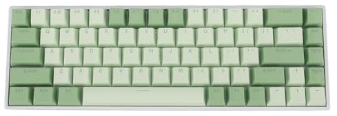 Tastiera, 68 tasti di più modalità di illuminazione RGB retroilluminato USB Wireless Connection Mechanical Tastiera per attività di gioco