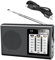 Dewireaey Radios Portatives Ondes Courtes AM/FM,Radio de Table Portable Rechargeable USB | Alimenté par Piles, Excellente Réception, Équipement Extérieur pour Randonnée Camping et Voyage