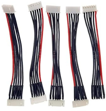 Mainboard-Verbindungsleitung, 2S, 3S, 4S, 5S, 6S, Balance-Verlängerungskabel, Stecker auf Buchse, 22 AWG, für B6, B6AC, 5 Stück (5S, JXH-300 mm)