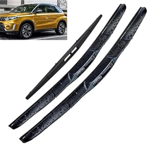 PANXUC Auto Scheibenwischer für Suzuki Vitara Suzuki Vitara MK4 2015-2020, Windschutzscheibe Scheibenwischerblätter Wischerblätter Wischblatt Satz Ersatz Wischerarm