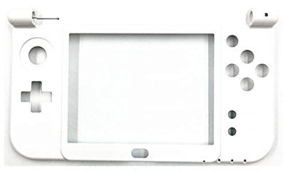 Boîtier Charnière inférieur Cadre central Coque pour Nintendo New 3DS XL LL 2015 Verison de remplacement