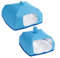 Maximex Speiseschutzhaube Thermo 2er Set - 2er Set Isolier-Abdeckhaube, Fliegenhaube, Polyester, Blau