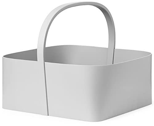 Normann Copenhagen - Korb, Aufbewahrungskorb - Shaker Basket - Sperrholz - grau - 45 x 45 cm