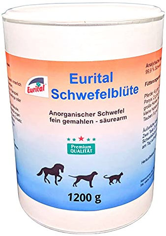 Eurital Schwefelblüte 1200g für Tiere