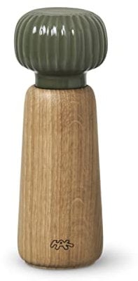 Kähler Mühle H18 cm Hammershøi handlich dänisches Design Gewürzmühle, grün