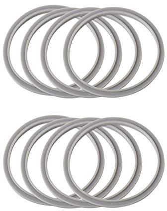 8 Pcs Silicone Rubber Gaskets Seal Rings Blender Rubber Seal Blender Replacement Parts for Most Blenders