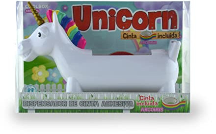 Cool Box Unicorn Klebebandabroller mit Regenbogenband, Ref. 0735