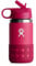 HYDRO FLASK - Trinkflasche für Kinder, 354ml (12oz) - Vakuumisolierte Wasserflasche aus Edelstahl - Thermoflasche mit praktischem Straw Lid-Trinkhalmdeckel - BPA-frei, Spülmaschinenfest - Peony