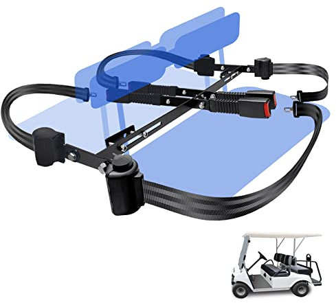 YOUXIFUN Kit universale per cintura di sicurezza per carrello da golf con 4 passeggeri per EZGO, Club Car, Yamaha