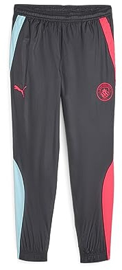 Puma Mens Manchester City Pre Match Tracksuit Bottoms 2023 Navy Blue M