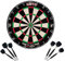 KOTO - PRO Edition Dartsheibe, Dart-Set Profi mit Turniermaß Pro Edition Scheibe & Dartpfeile Set 23 G,
