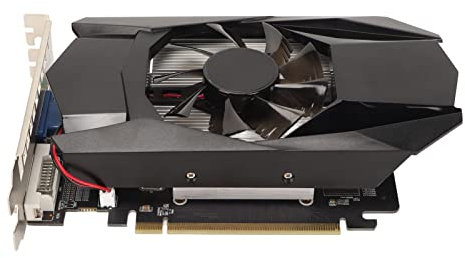 Scheda Grafica Radeon HD 7670 per, Scheda Grafica da Gioco GDDR5 da 4 GB Scheda Video 128 Bit 1000 MHz DirectX 11 GPU, HDML/DP/DVI per L'aggiornamento Accessori per Computer