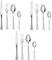 Russell Hobbs COMBO-8327 Milan 48 Piece Cutlery Set, 18/10 Stainless Steel Flatware Set, Service for 12 People, Mirror Polished Silverware with Knife, Fork, Tablespoon and Teaspoon, 50 Year Guarantee