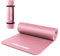 Muawo Premium Sportmatte und Fitnessmatte, perfekt als Yogamatte, Gymnastikmatte, Trainingsmatte | rutschfest | extra-dick & extra-lang | 190 cm Länge x 60 cm Breite x 1,5 cm Dicke (Rosa)